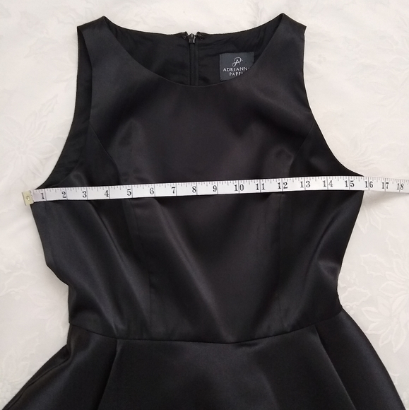 Adrianna Papell Mikado tiered fit & flate dress - Picture 6 of 9